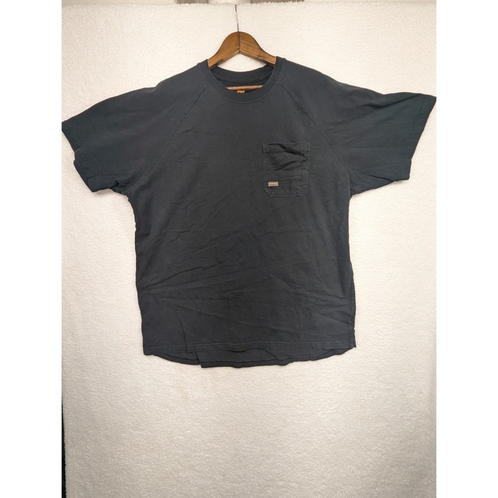 Ariat Rebar Work Mens Black Short Sleeve Shirt 2XL Heavyweight